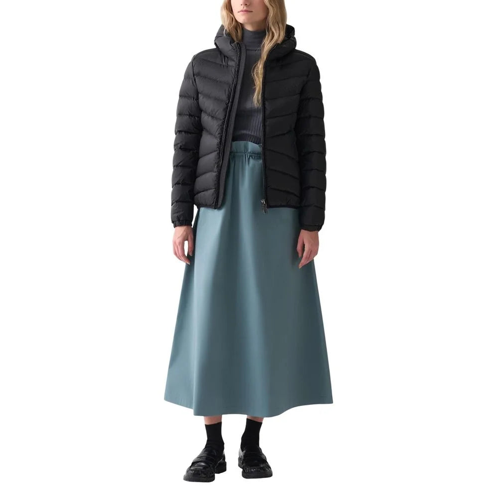 Colmar Originals Black Polyamide Coat - IT46 | L