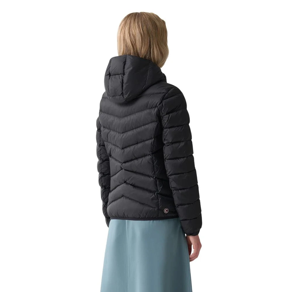 Colmar Originals Black Polyamide Coat - IT46 | L