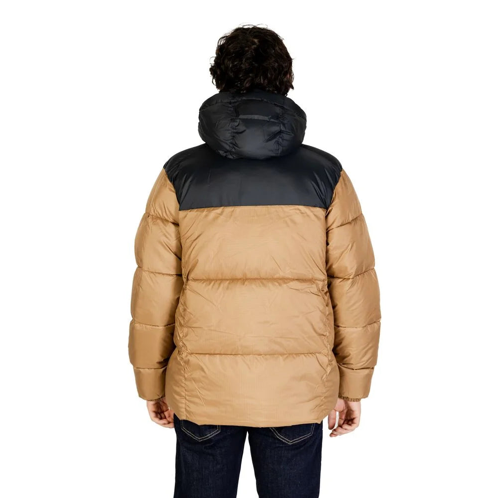 Columbia Beige Nylon Jackets & Coat - Puffer Jackets