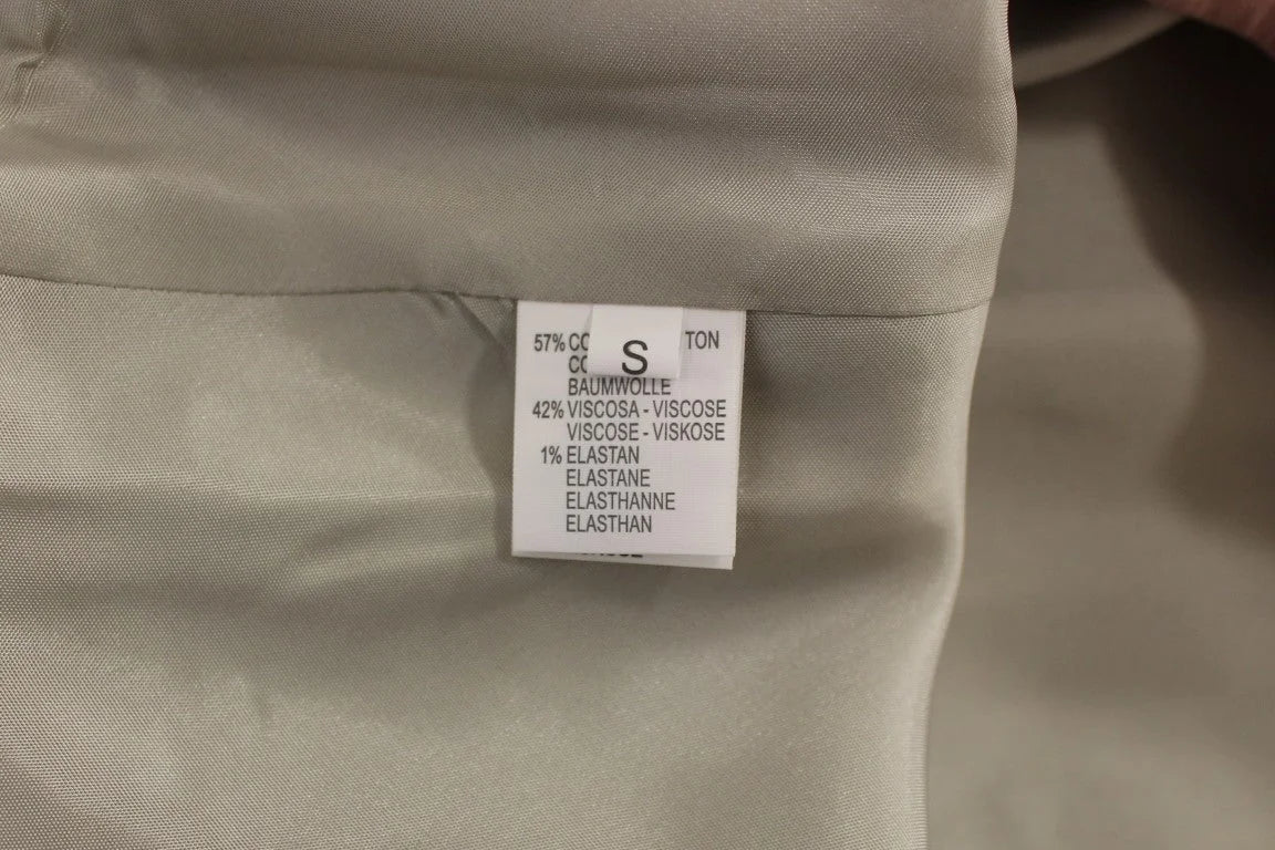 Comeforbreakfast Pink Gray Mini Short Pleated Skirt - S - Skirts