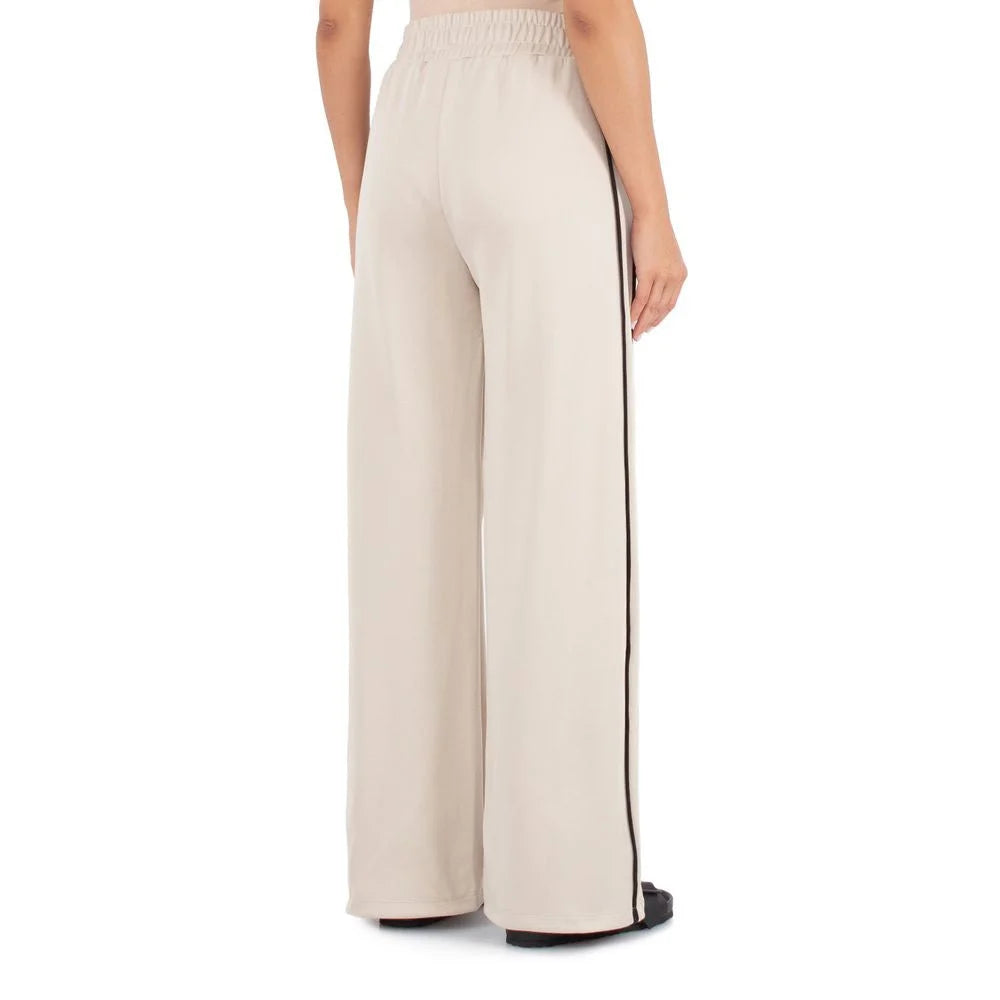 Comme Des Fuckdown Beige Cotton Women Pant - Trousers