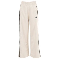 Comme Des Fuckdown Beige Cotton Women Pant - Trousers