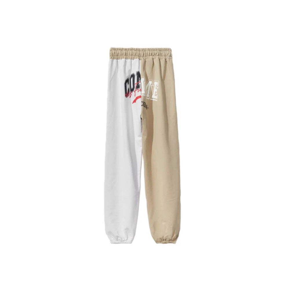 Comme Des Fuckdown Beige Cotton Women Sweatpant - Sweatpants
