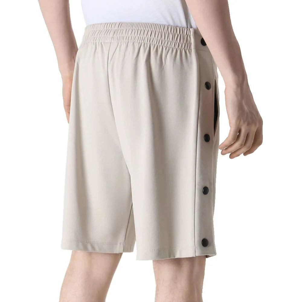 Comme Des Fuckdown Beige Viscose Short - Bermudas