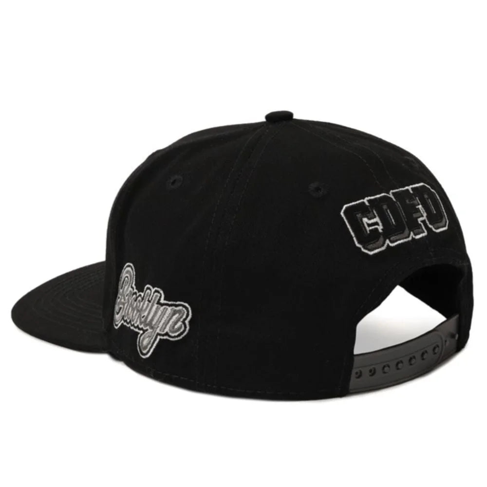 Comme Des Fuckdown Black Cotton Hat - UNI - Baseball Caps