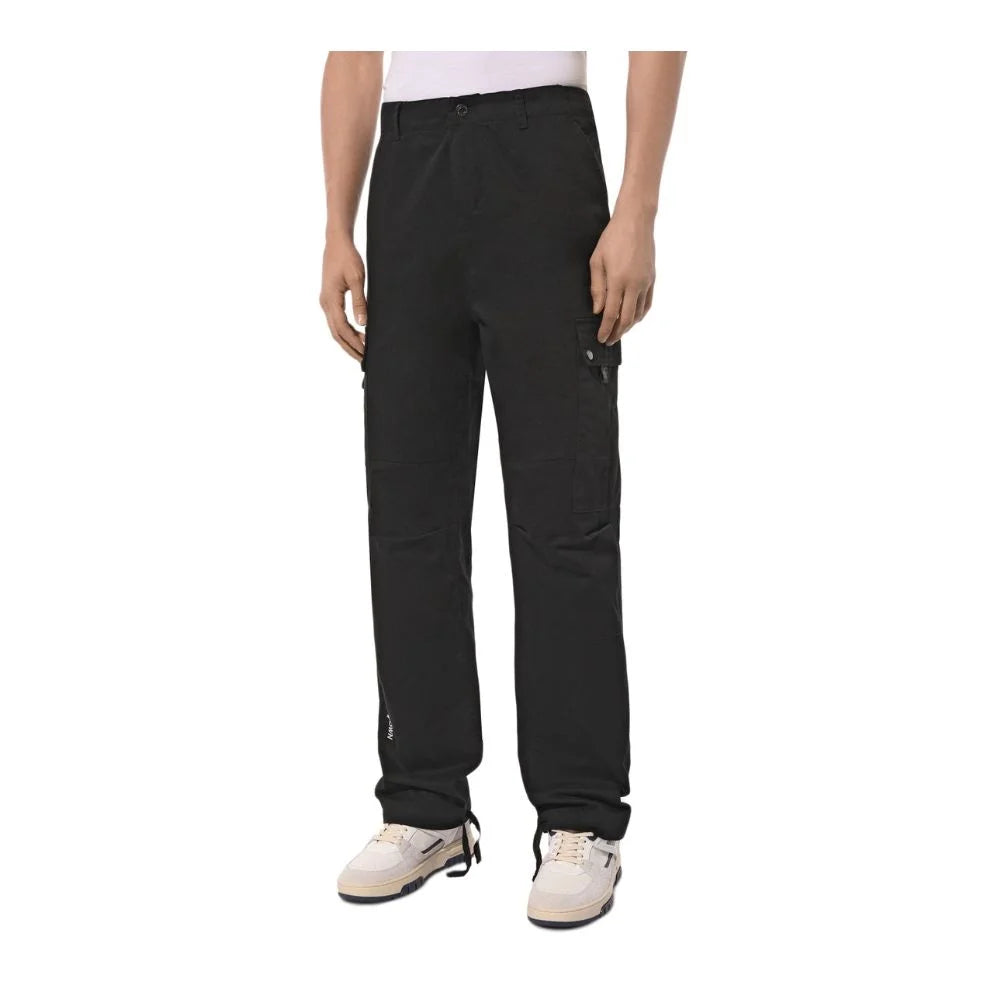 Comme Des Fuckdown Black Cotton Men Cargo Pant - Cargo Pants