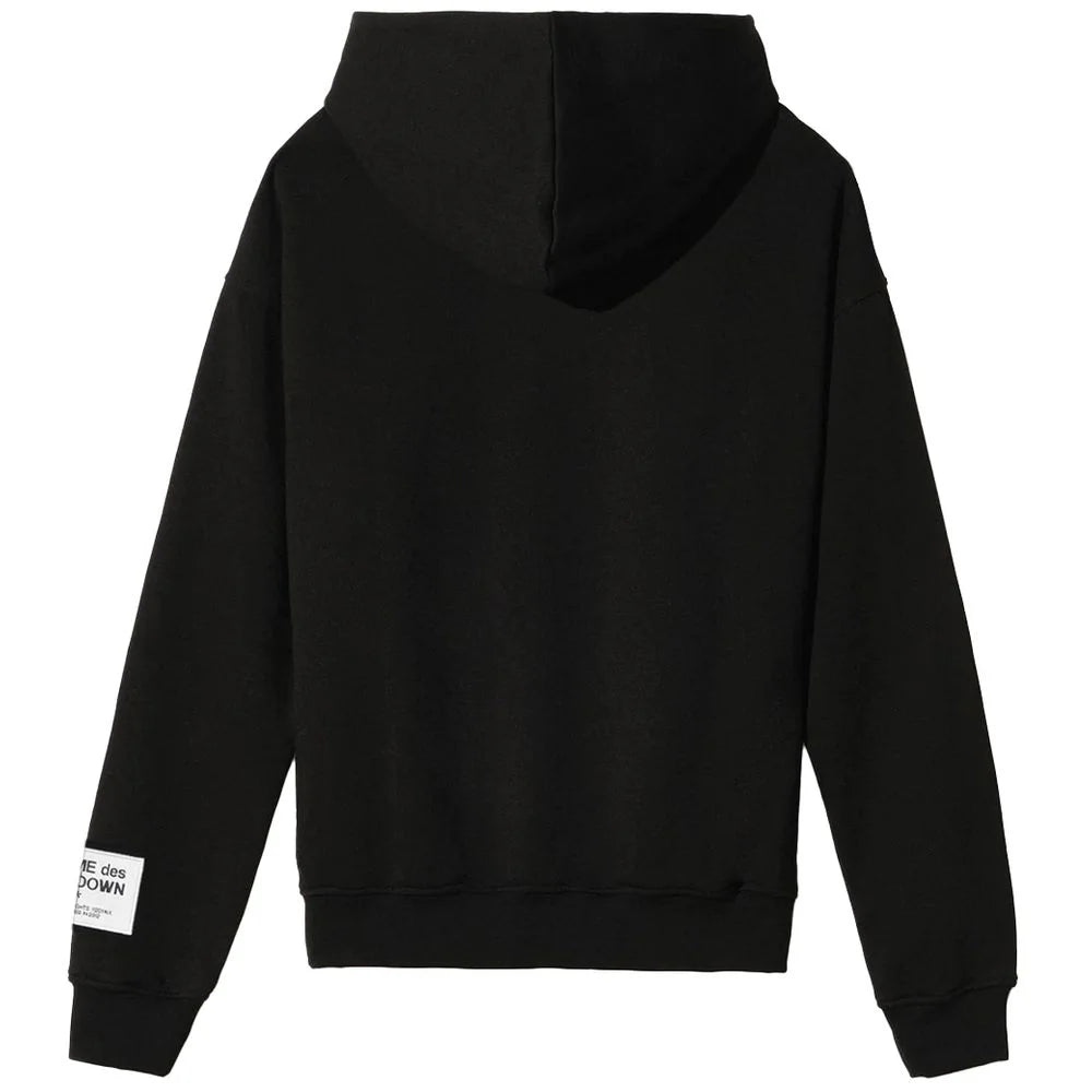 Comme Des Fuckdown Black Cotton Men Hoodie - Hoodies