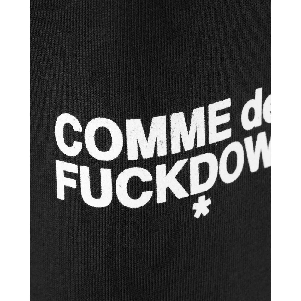 Comme Des Fuckdown Black Cotton Men Sweatpant - XXL - Sweatpants