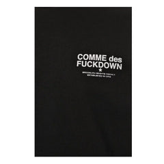 Comme Des Fuckdown Black Cotton Men’s Crewneck Sweater - Sweatshirts