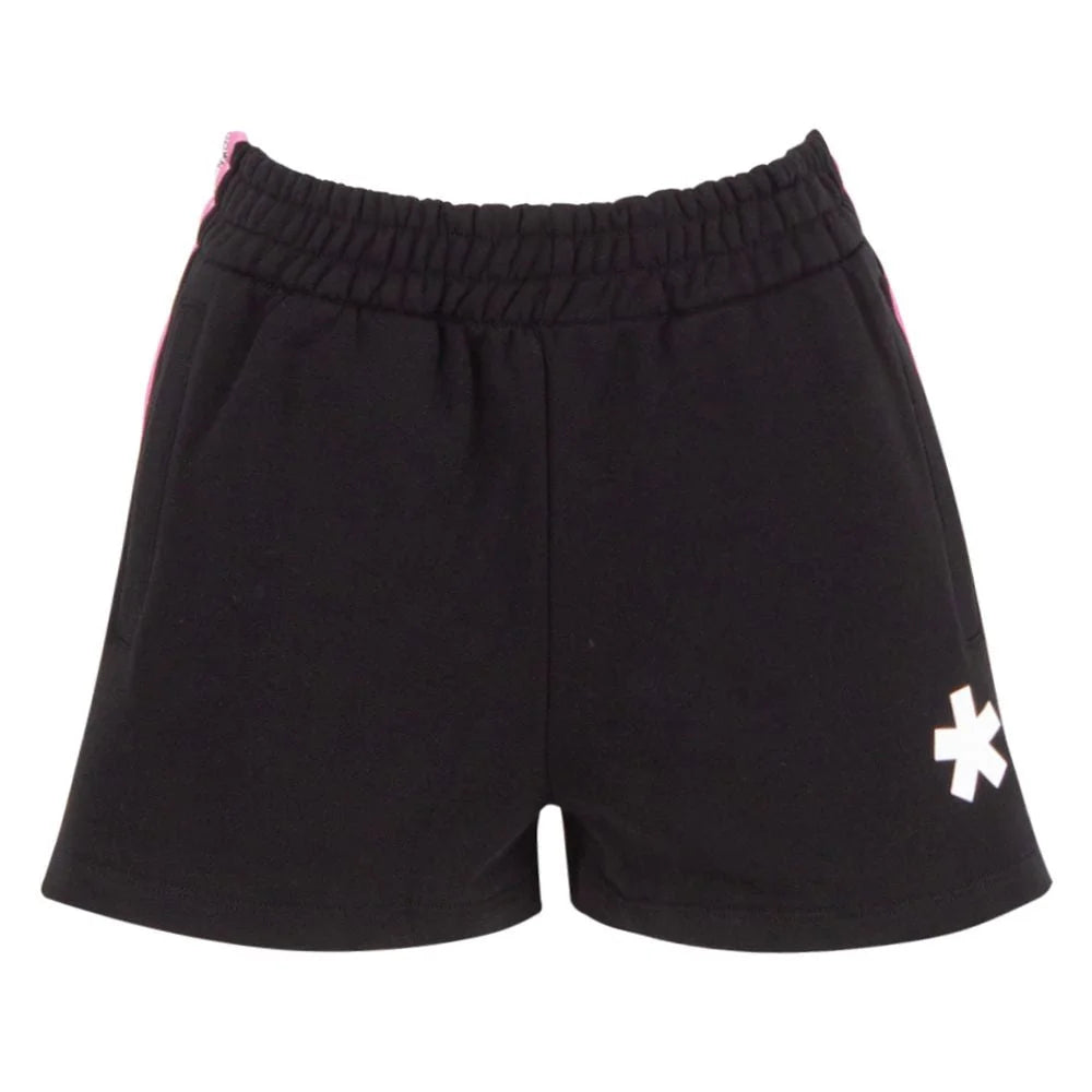 Comme Des Fuckdown Black Cotton Short - Jogger Shorts