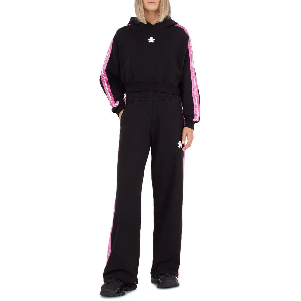 Comme Des Fuckdown Black Cotton Women Palazzo Pants - Trousers