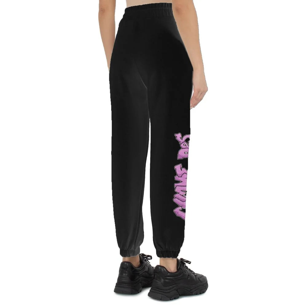 Comme Des Fuckdown Black Cotton Women Sweatpants - Sweatpants