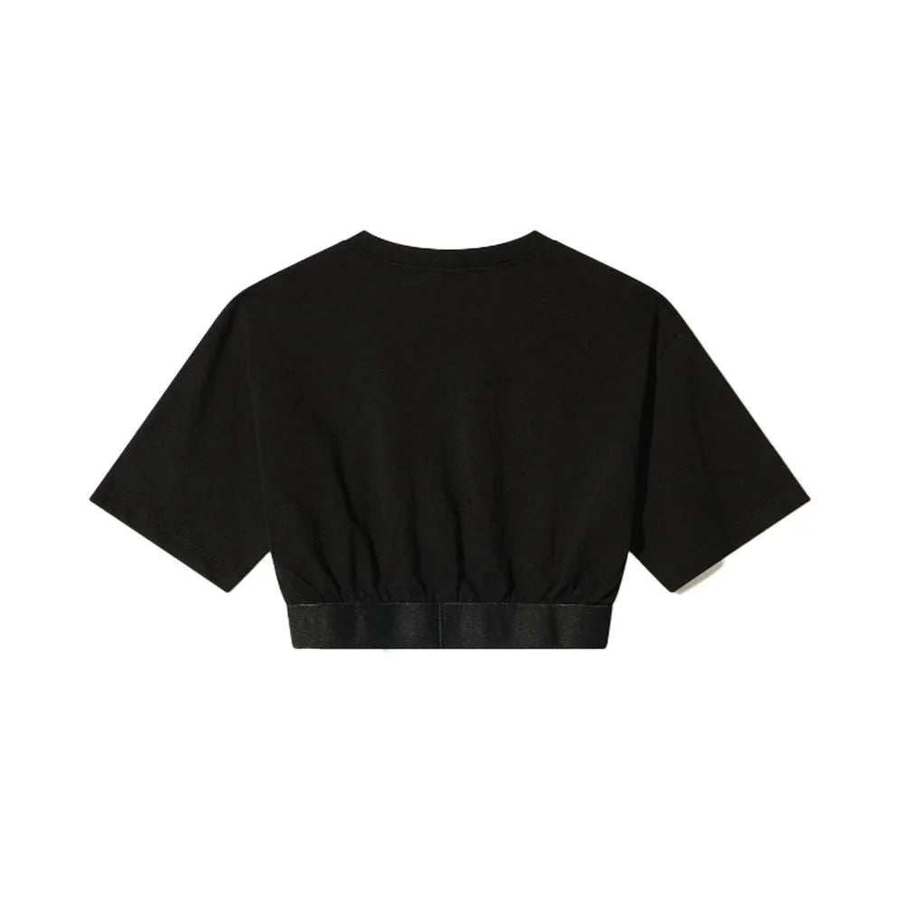 Comme Des Fuckdown Black Cotton Women T-Shirt - T-Shirts