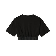 Comme Des Fuckdown Black Cotton Women T-Shirt - T-Shirts