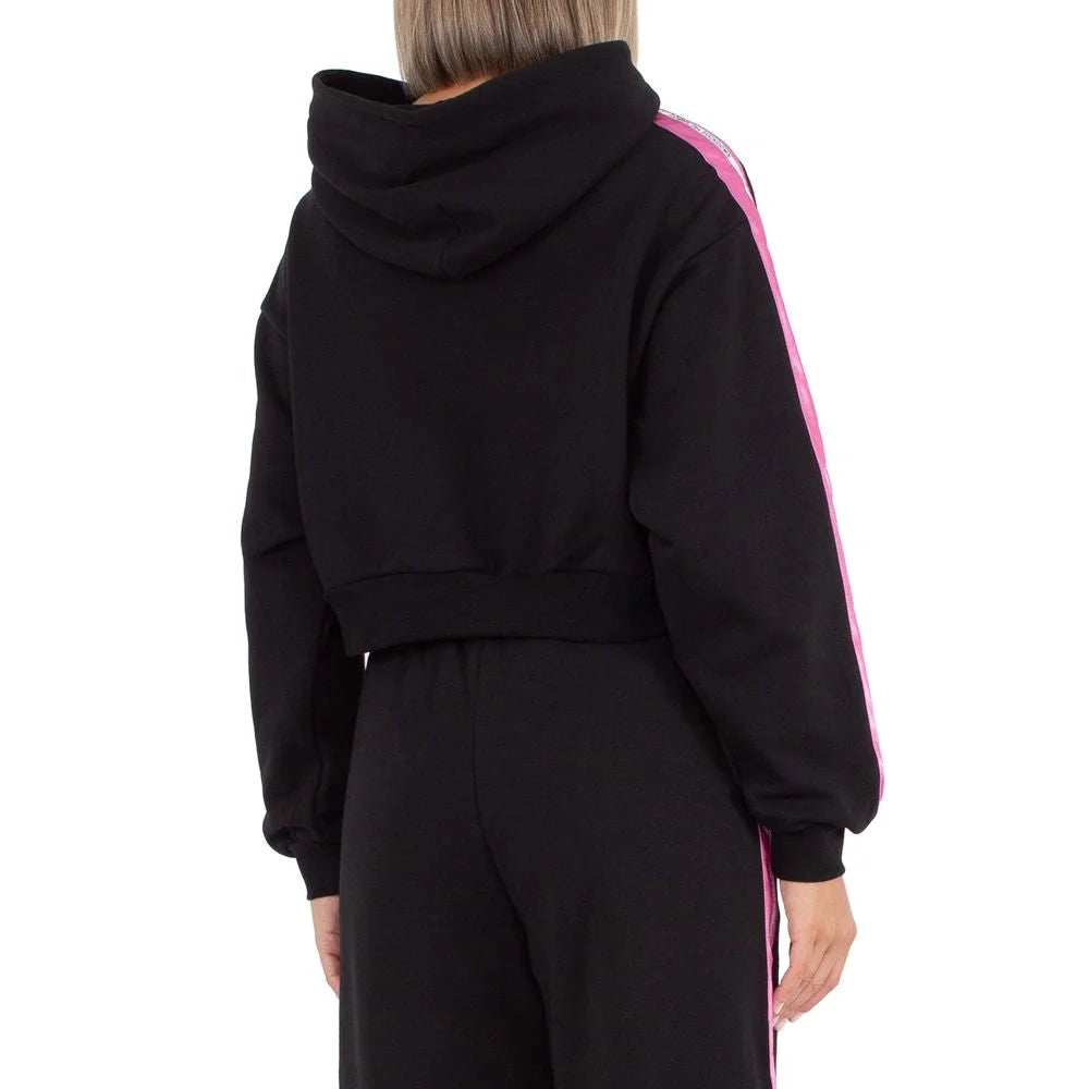 Comme Des Fuckdown Black Cotton Women’s Sweater Hoodie - Hoodies