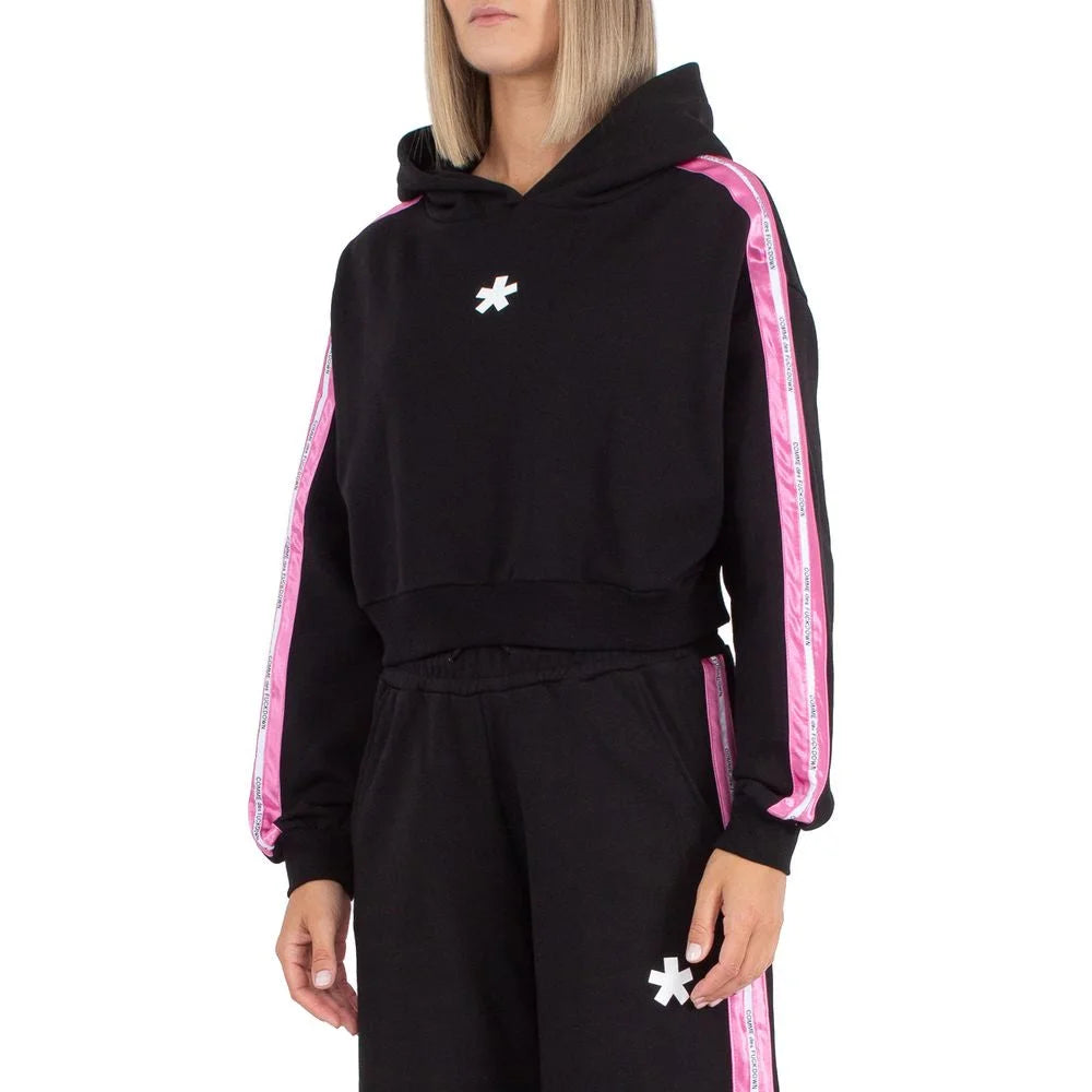 Comme Des Fuckdown Black Cotton Women’s Sweater Hoodie - Hoodies