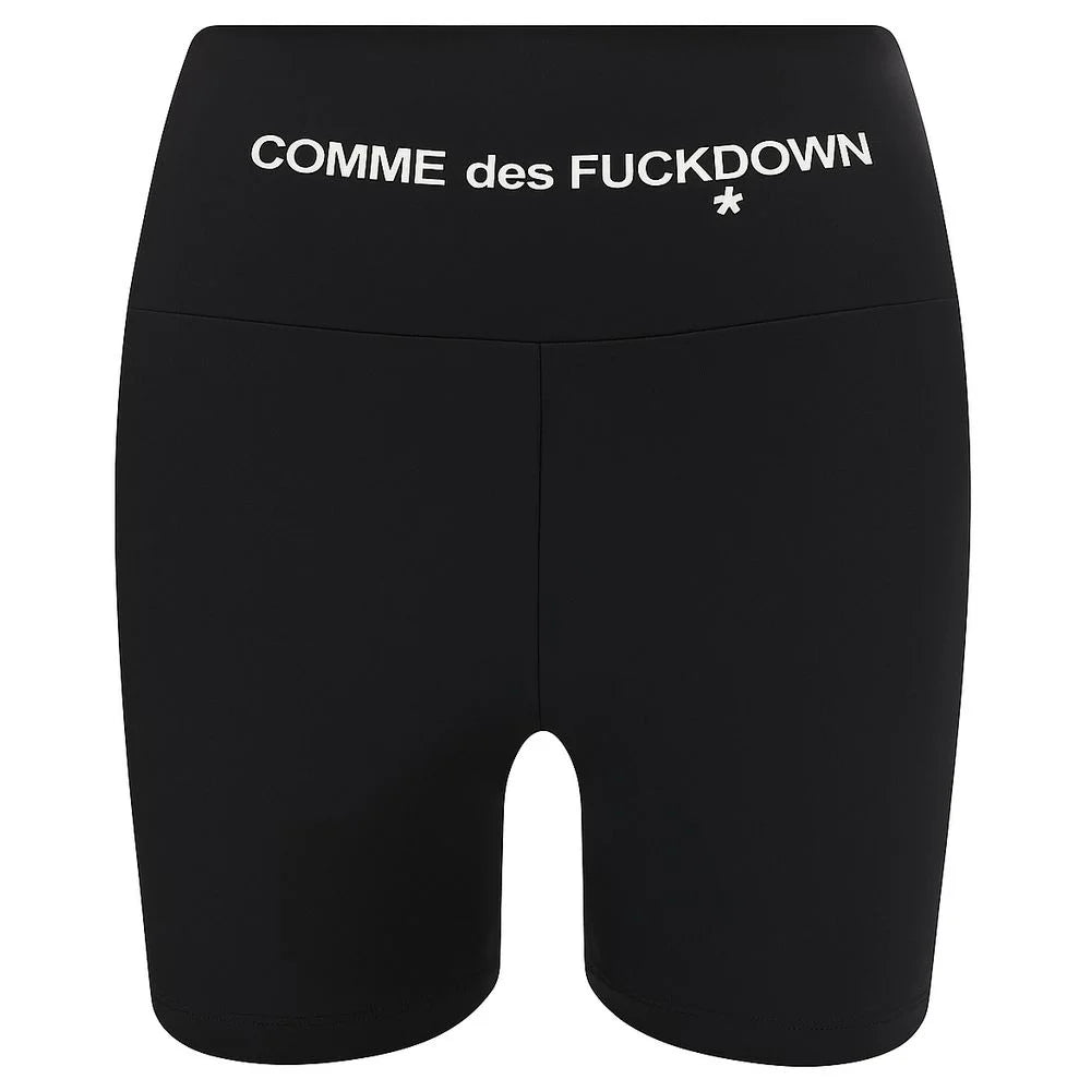 Comme Des Fuckdown Black Nylon Short - Legging Shorts