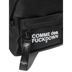 Comme Des Fuckdown Black Polyester Backpack - Backpacks