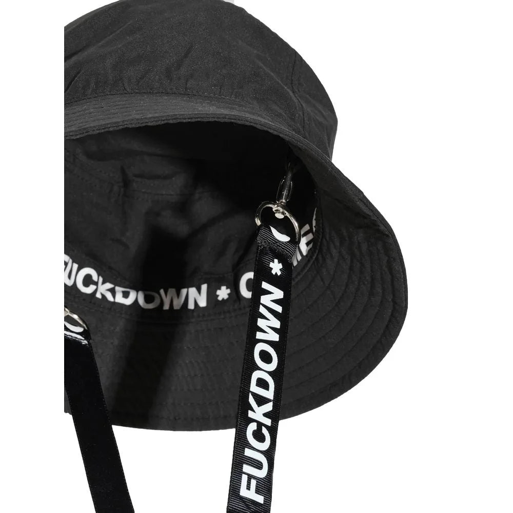 Comme Des Fuckdown Black Polyester Men Fisherman Hat - UNI