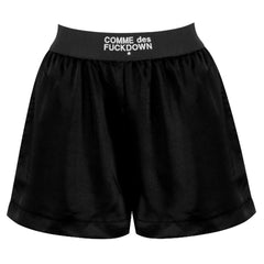 Comme Des Fuckdown Black Polyester Short - XS - Shorts