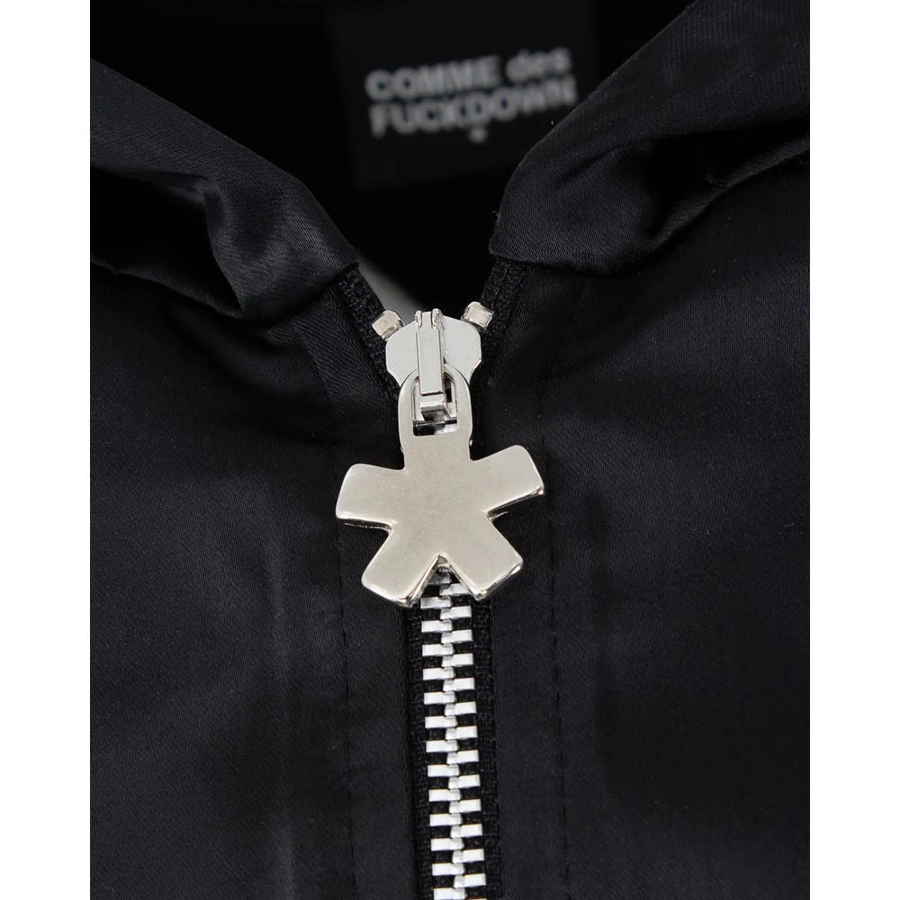 Comme Des Fuckdown Black Polyester Women Jacket - Track Jackets