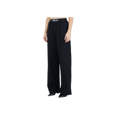 Comme Des Fuckdown Black Polyester Women Palazzo Trousers - Trousers