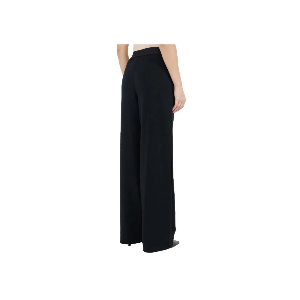 Comme Des Fuckdown Black Polyester Women Palazzo Trousers - Trousers