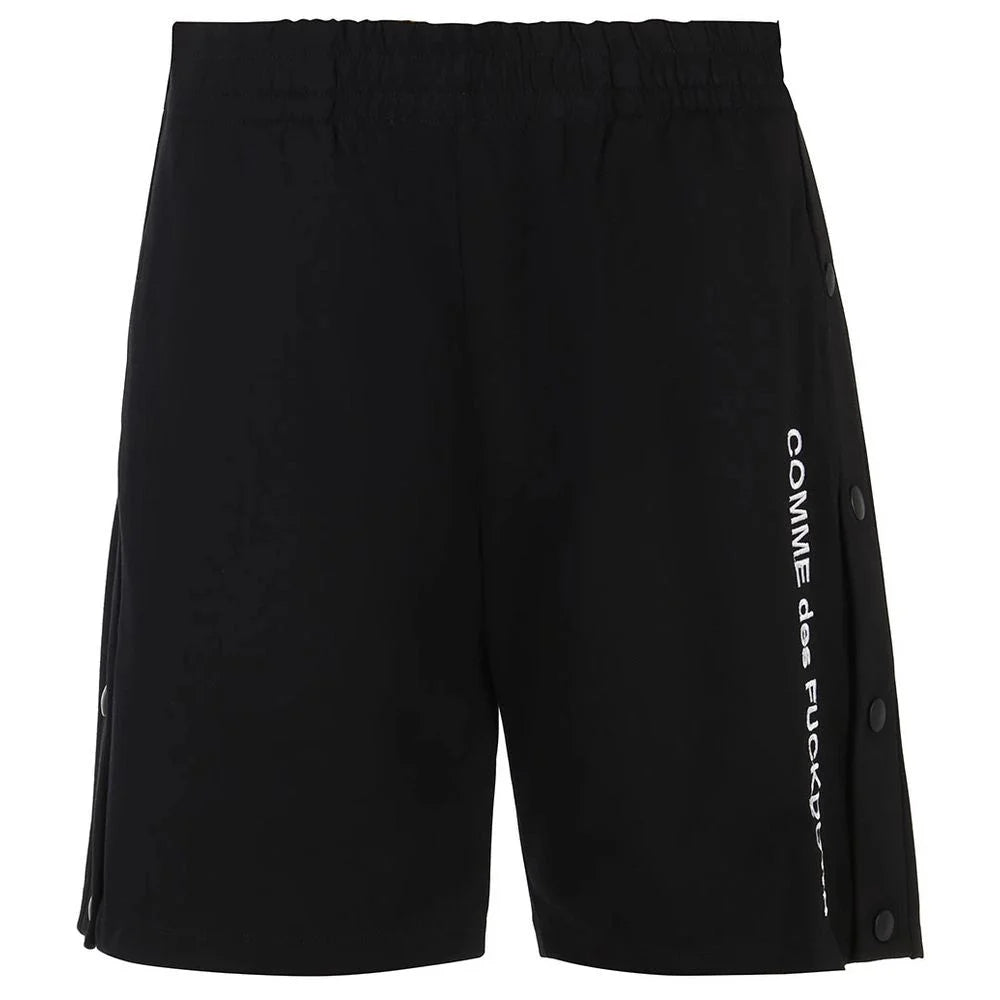 Comme Des Fuckdown Black Viscose Men Bermuda Short - L
