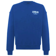 Comme Des Fuckdown Blue Cotton Men Sweater - XXL - Sweatshirts
