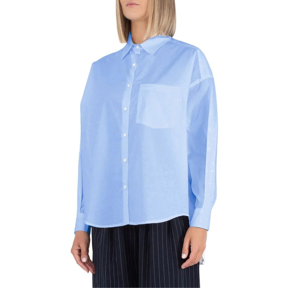 Comme Des Fuckdown Blue Cotton Shirt - Shirts