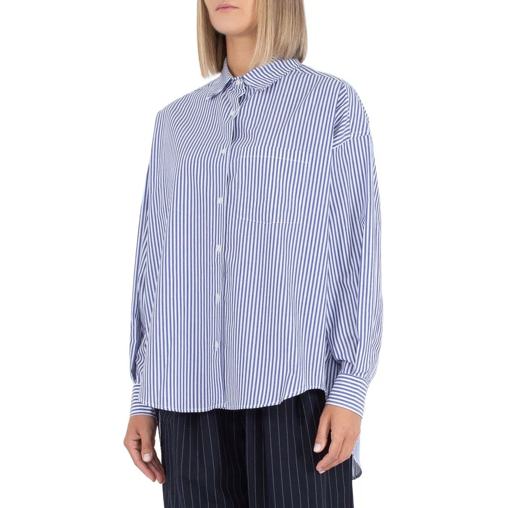 Comme Des Fuckdown Blue Cotton Shirt - XS - Shirts