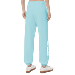 Comme Des Fuckdown Blue Cotton Women Sweatpant - Sweatpants