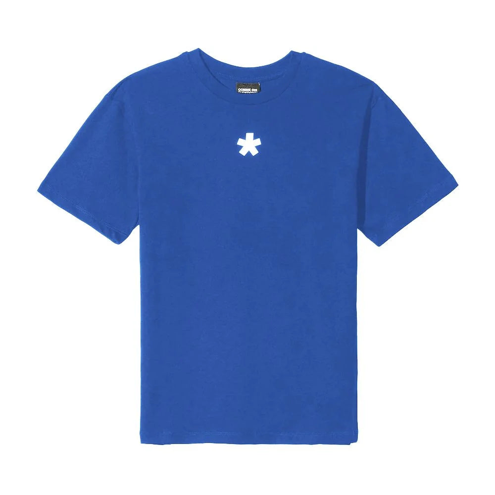 Comme Des Fuckdown Blue Cotton Women T-Shirt - T-Shirts