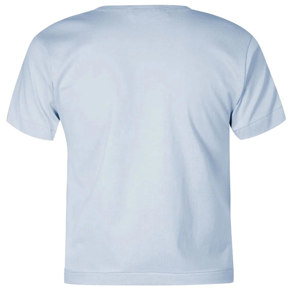 Comme Des Fuckdown Blue Cotton Women T-Shirt - XS - T-Shirts