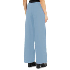 Comme Des Fuckdown Blue Polyester Women Palazzo Pants - Pants