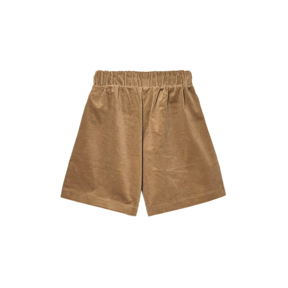 Comme Des Fuckdown Brown Cotton Short - L
