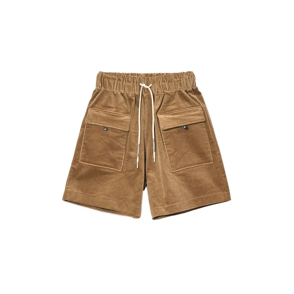 Comme Des Fuckdown Brown Cotton Short - L - Cargo Shorts