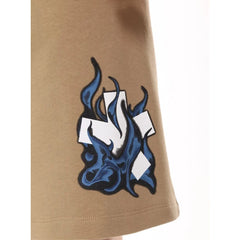 Comme Des Fuckdown Brown Cotton Short - XL