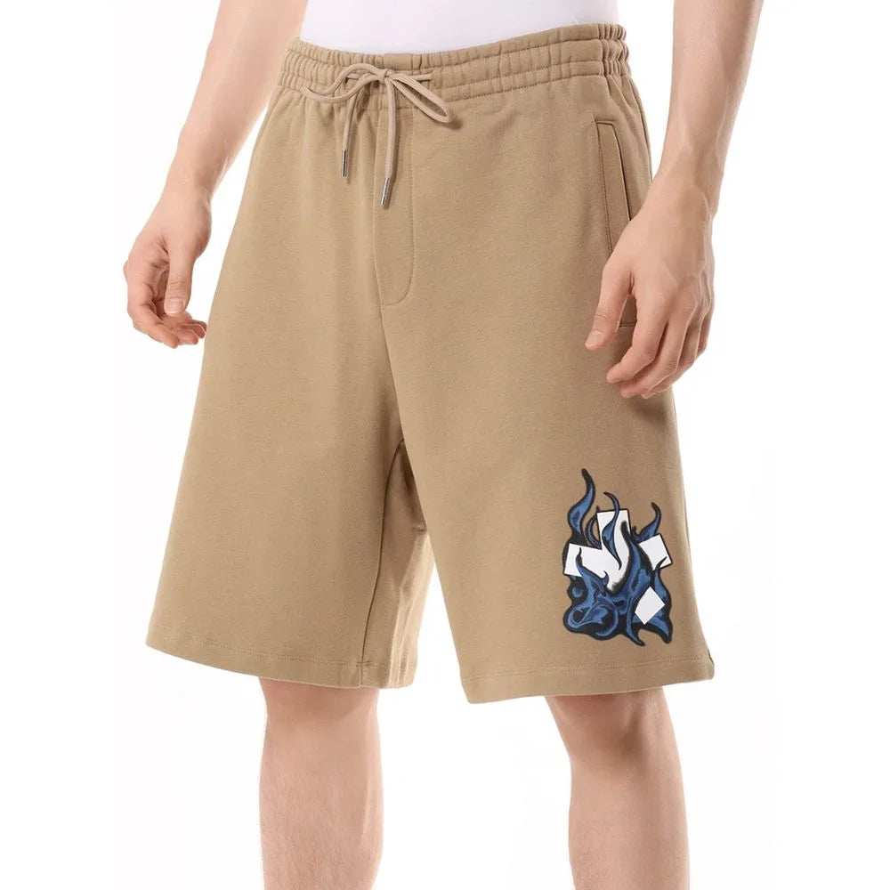 Comme Des Fuckdown Brown Cotton Short - XL - Bermudas