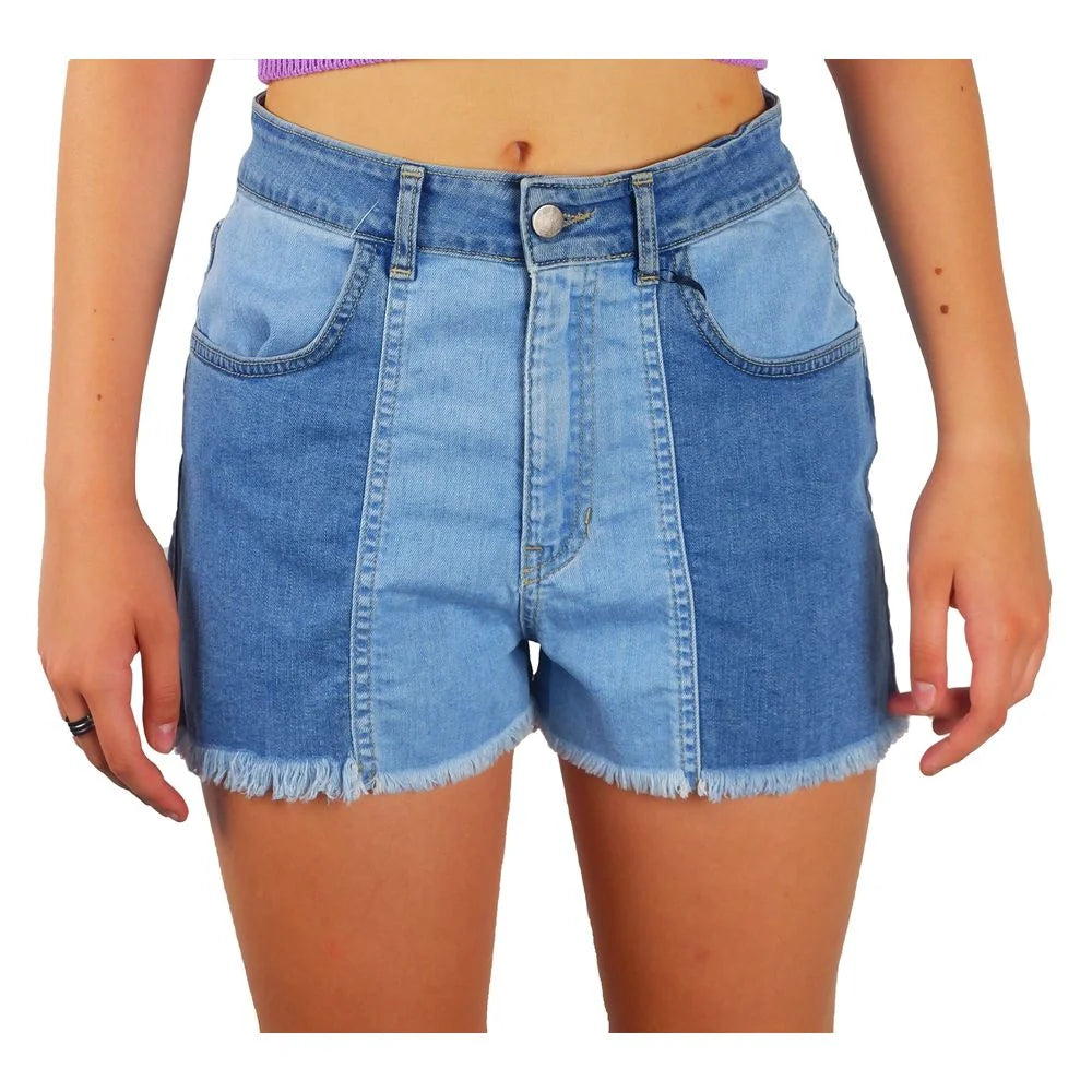 Comme Des Fuckdown Chic Raw Hem Denim Shorts - IT40|S - Denim Shorts