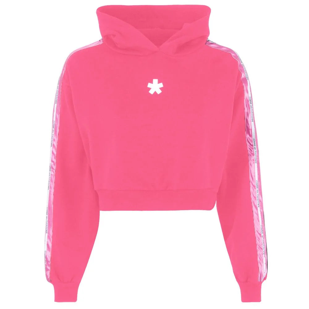 Comme Des Fuckdown Fuchsia Cotton Women Sweater - Hoodies