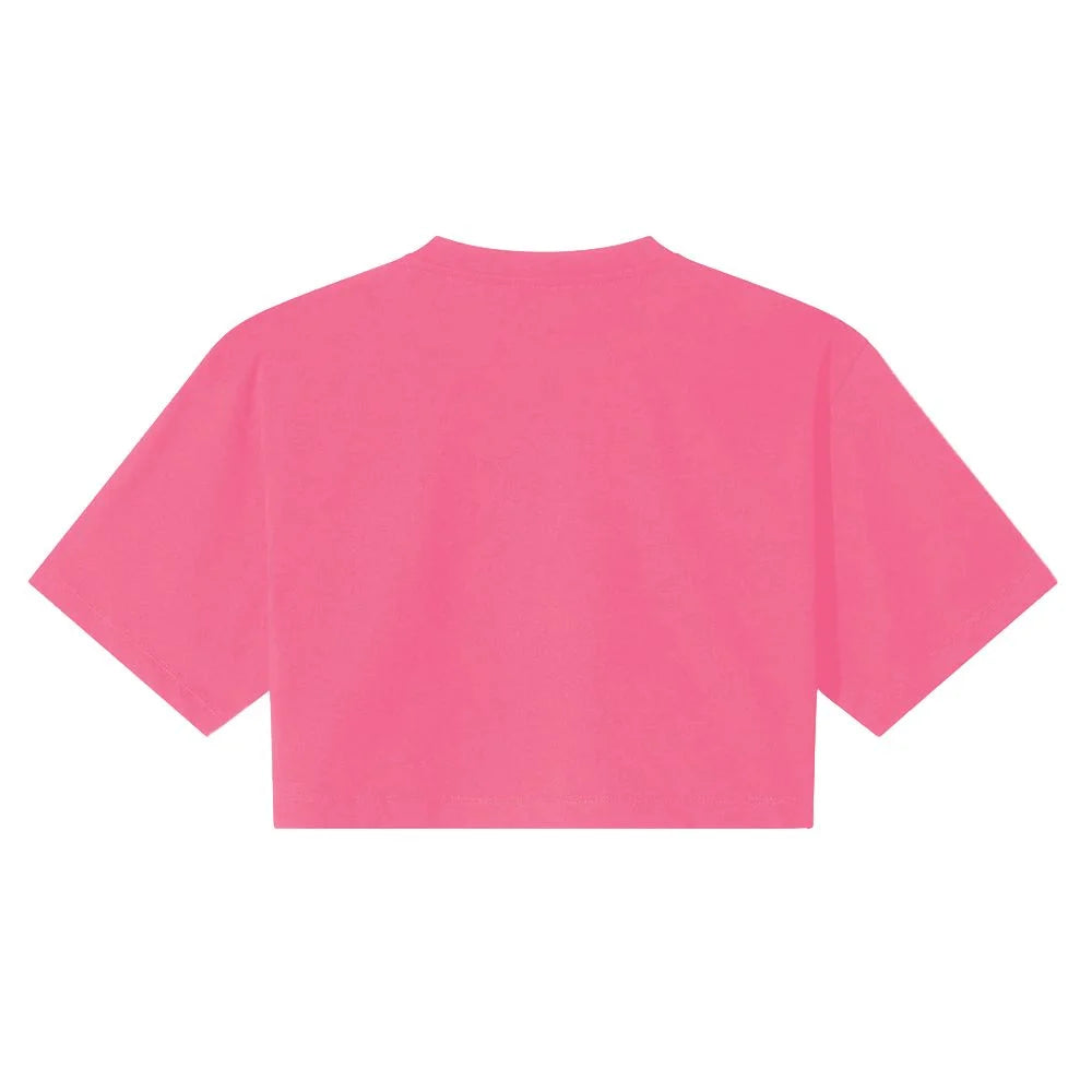 Comme Des Fuckdown Fuchsia Cotton Women T-Shirt - T-Shirts