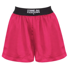 Comme Des Fuckdown Fuchsia Polyester Short - Shorts