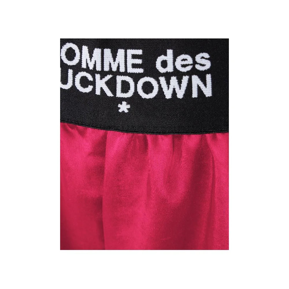 Comme Des Fuckdown Fuchsia Polyester Short - Shorts