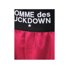 Comme Des Fuckdown Fuchsia Polyester Short - Shorts