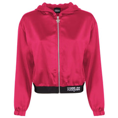 Comme Des Fuckdown Fuchsia Polyester Women Jacket - Hoodies