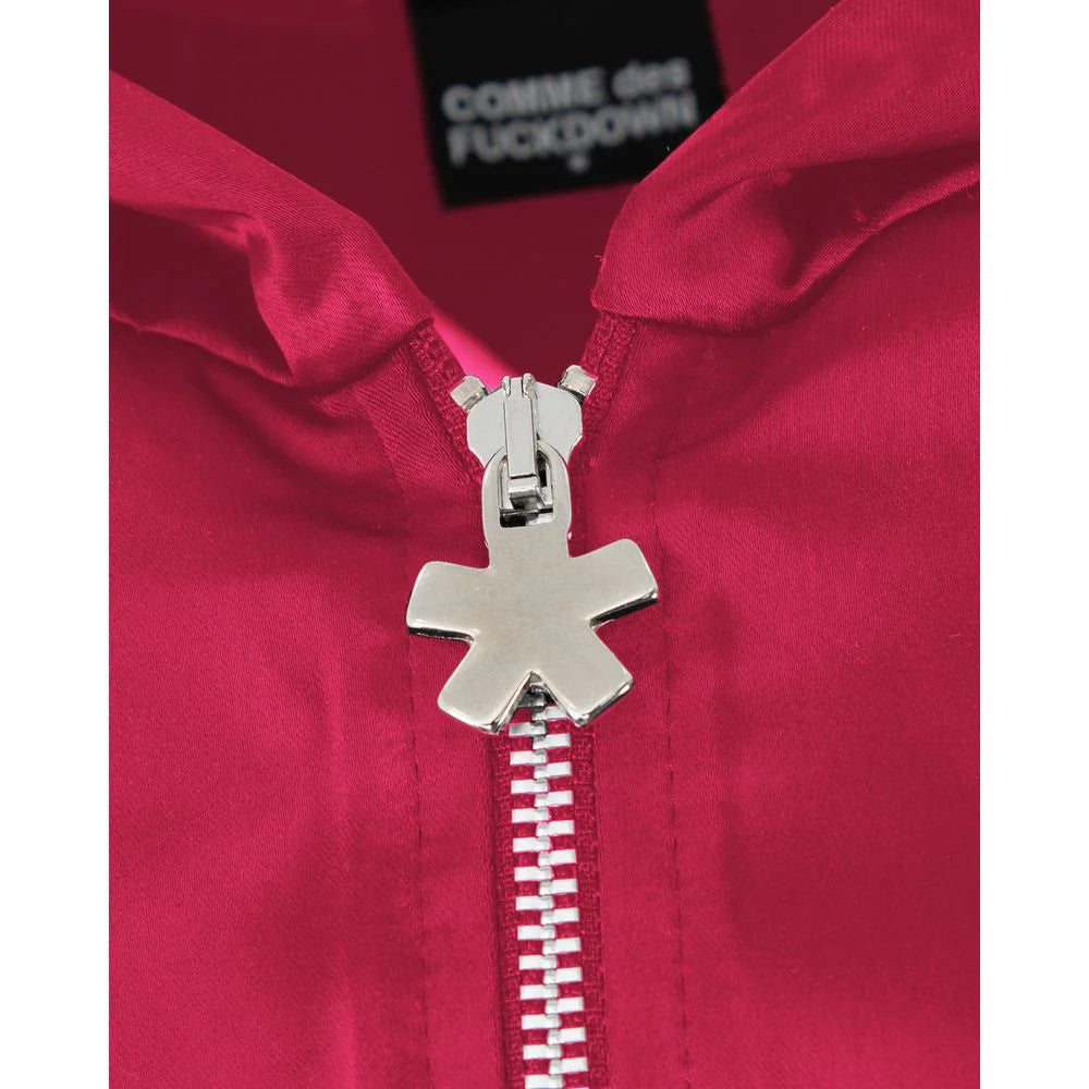 Comme Des Fuckdown Fuchsia Polyester Women Jacket - Hoodies