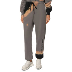 Comme Des Fuckdown Gray Cotton Women Track Pant - L
