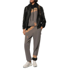 Comme Des Fuckdown Gray Cotton Women Track Pant - L