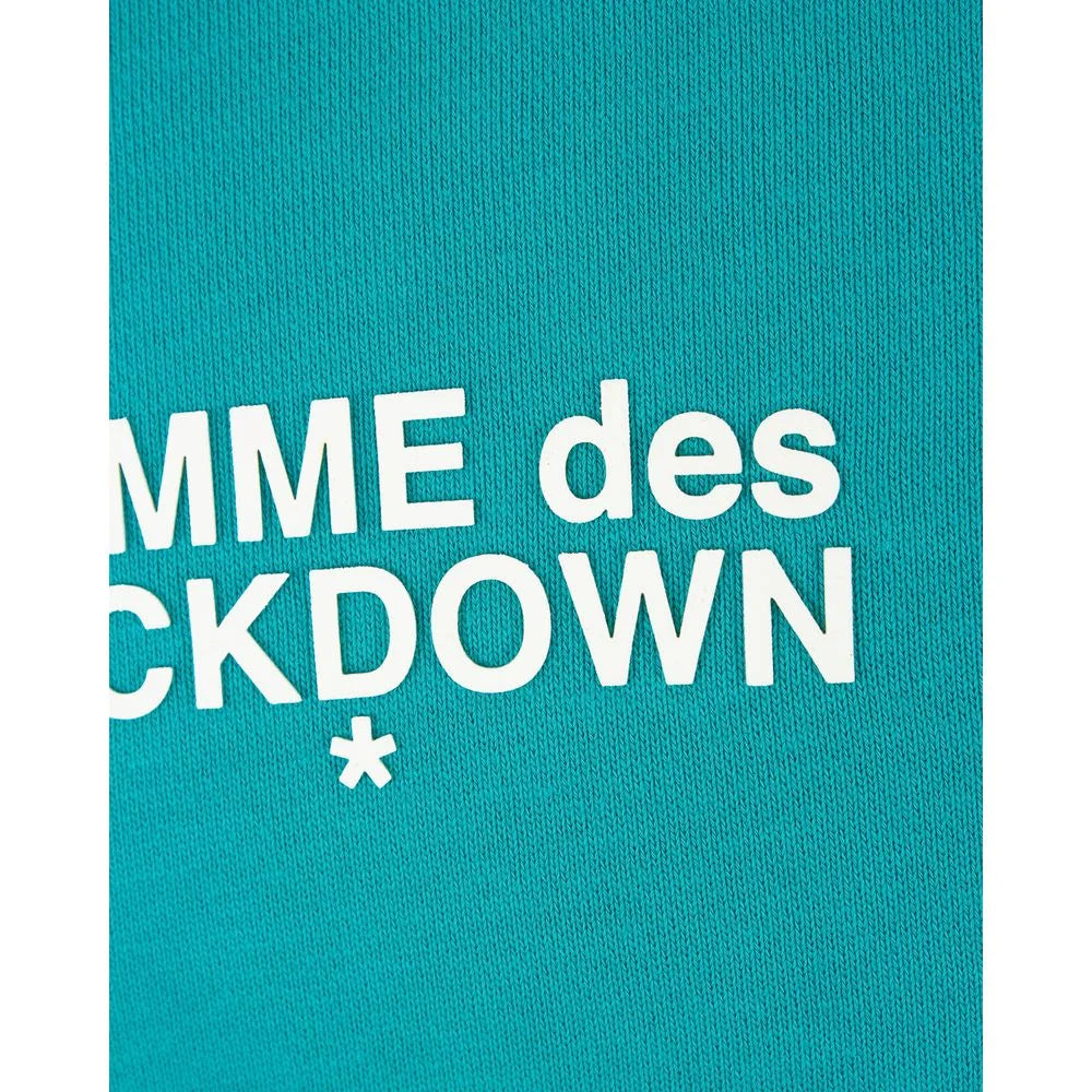 Comme Des Fuckdown Green Cotton Men Hoodie - XS - Hoodies